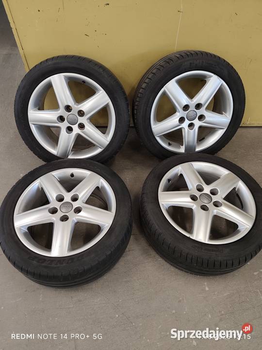 Felgi Audi A6A4 C5 oryginalne z oponami Pozostałe Lublin