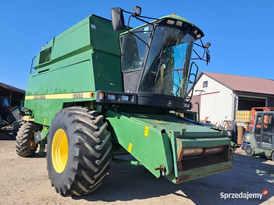 Kombajn zbożowy John Deere 2264 w oryginale Zbożowe mazowieckie Radom