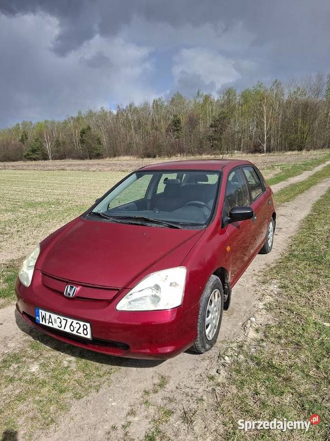 Honda Civic 14 benzyna 2001 oszczędna mało pali Mińsk Mazowiecki