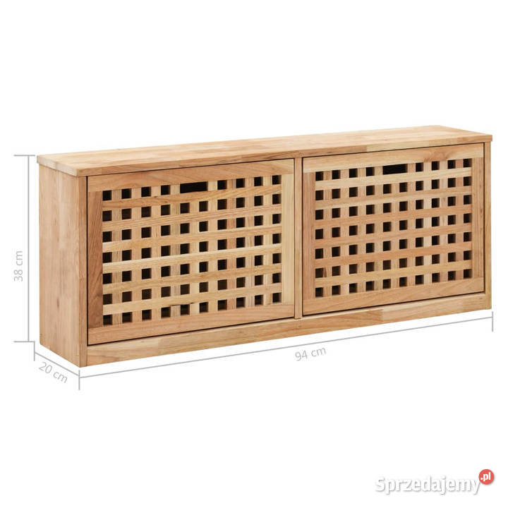 Ławka ze schowkiem na buty 94x20x38 lite drewno Warszawa