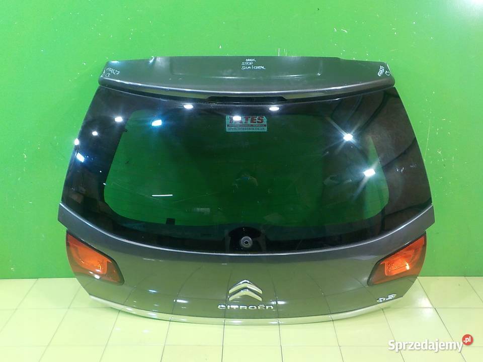 CITROEN C3 II 14 HDI 11r HB 5D klapa tyl Suków