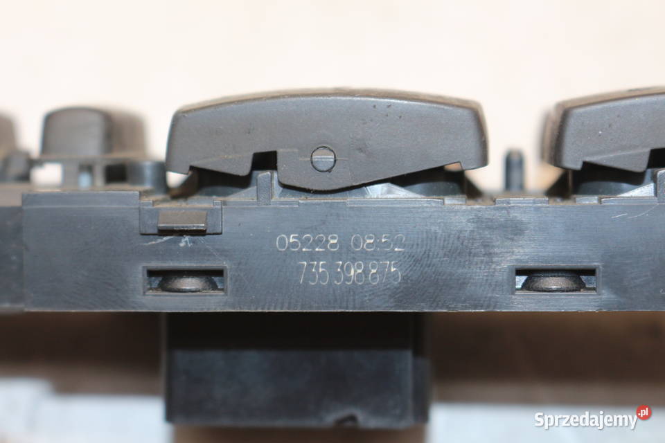 FIAT CROMA 2 PRZEŁĄCZNIK PANEL MENU HALOGENY Wyposażenie wnętrza Prochowice