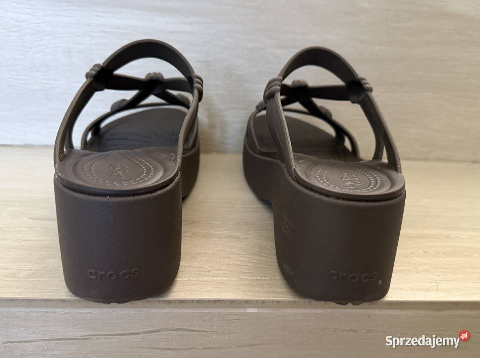 Klapki damskie Crocs BROOKLYN KNOT SKY SANDAL łódzkie