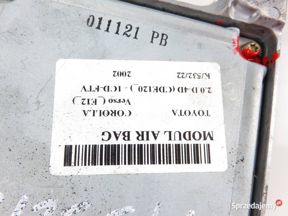 MODUŁ AIRBAG TOYOTA COROLLA Verso E12 8917013060