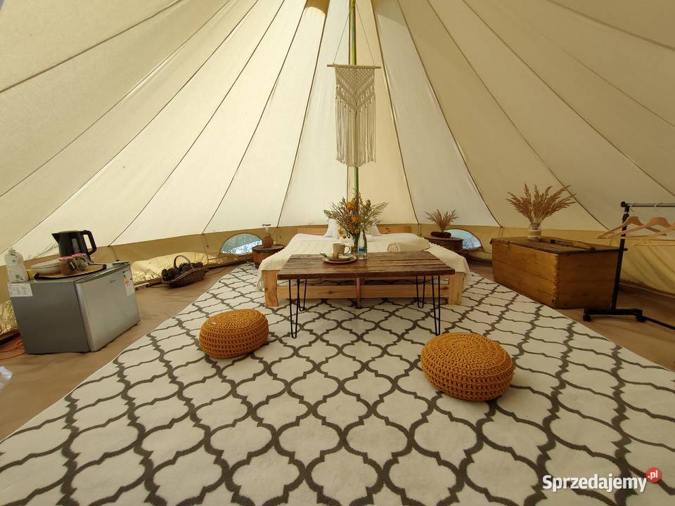 Namioty glampingowe różna wielkości wodoodporne Gdańsk