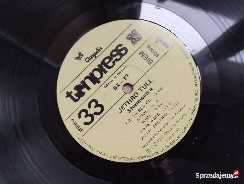 Jethro Tull Stormwatch płyta nowa Szczecin
