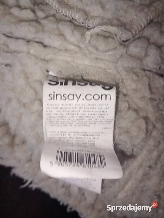 kurtka Sinsay XXS32 brązowa ocieplana Szczecin