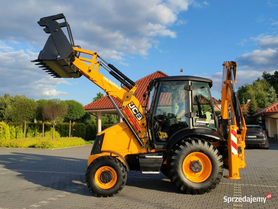 standardowa JCB 3CX Szybkozłącze Tył Zadbana świętokrzyskie Widełki sprzedam