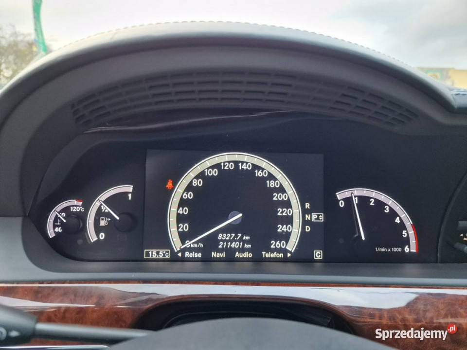 Mercedes S 350 30 CDI 235 Lifcie Łopatki autoalarm pomorskie Słupsk