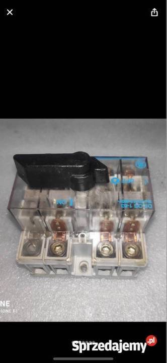 Rozłącznik na szynę TH 35 63A firmy GE typ DILOS Gliwice