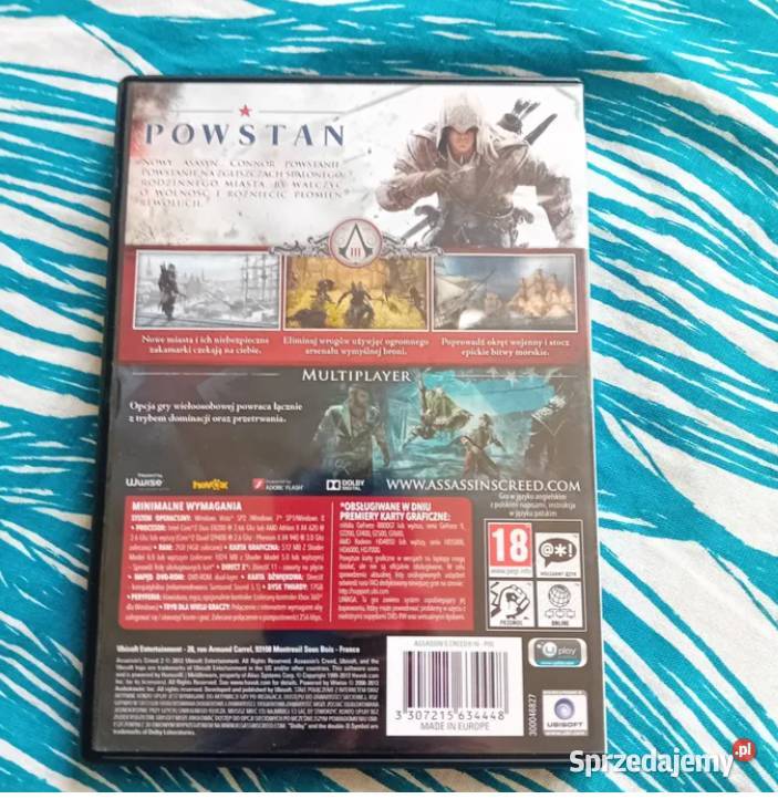 Assassins Creed III PC Komarówka Podlaska