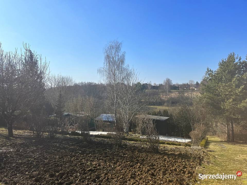 Działka z widokiem ROD Ogródek 300m2 Bratek Dąbrowica sprzedam