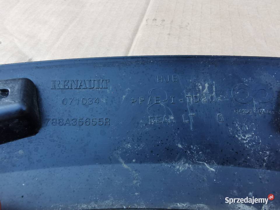Listwa błotnika tył lewa Renault Captur 2 II 19 Sieraków