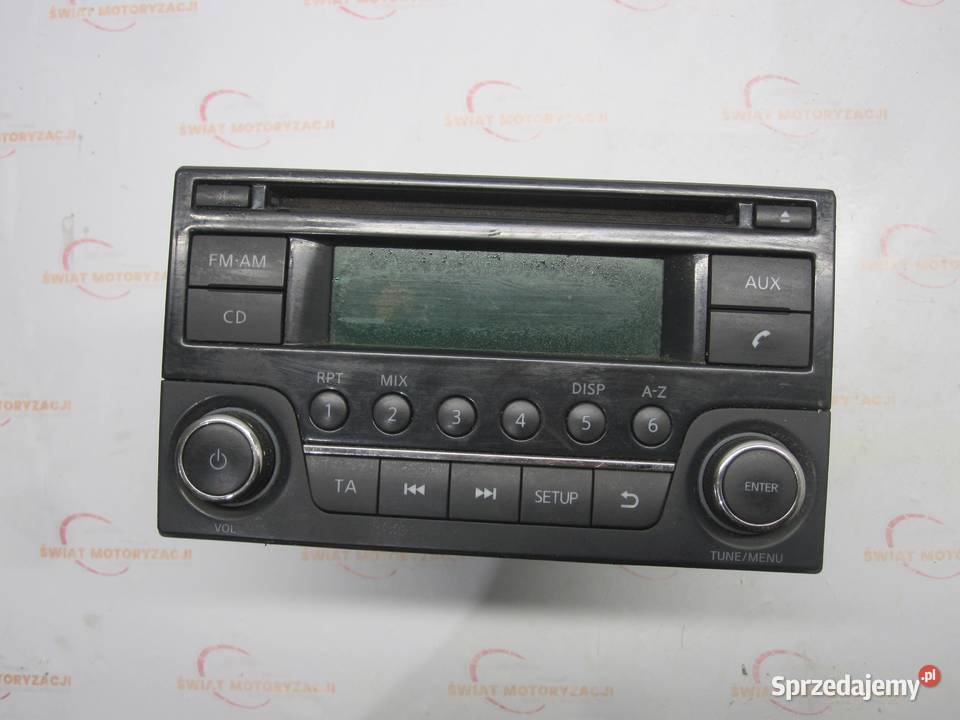QASHQAI I J10 LIFT 11r radio CD 28185BH30A świętokrzyskie Kielce