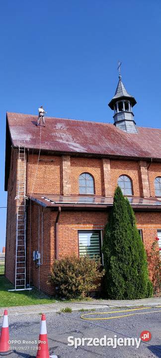 Mycie impregnowanie malowanie dachy elewacje Kraków