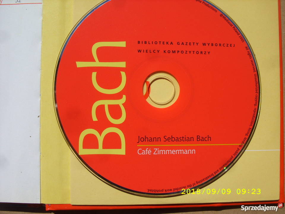 CD klasyka J S BACHIII KONCERT BRANDENBURSKI dolnośląskie Wołów