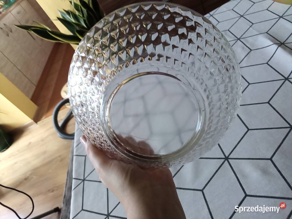 Prl salaterka miska śr 20 wys7 5 szkło Łódź