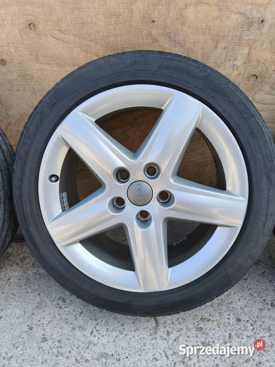 Alufelgi koła Audi 5x112 22545R17 Samochodowe Zagórowa sprzedam
