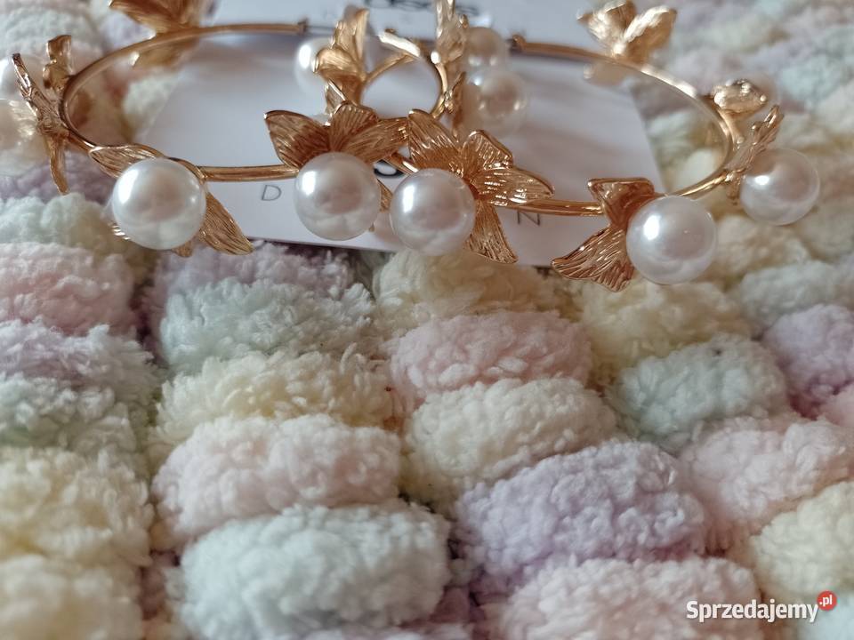 ASOS Wytworne bogato zdobione kolczyki Dodatki Kraków sprzedam