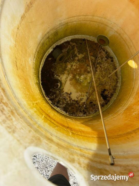 Plastikowa beczka biała 500l 130 x75 pojemnik opolskie sprzedam