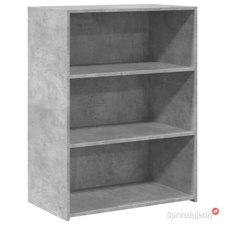 Szafka szarość betonu 70x41x93 materiał Pozostałe