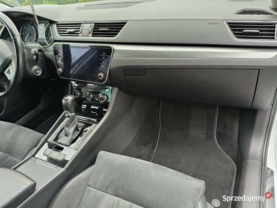 Skoda SuperB 20190 zakupiony i serwisowany ASO wielofunkcyjna kierownica Kocmyrzów