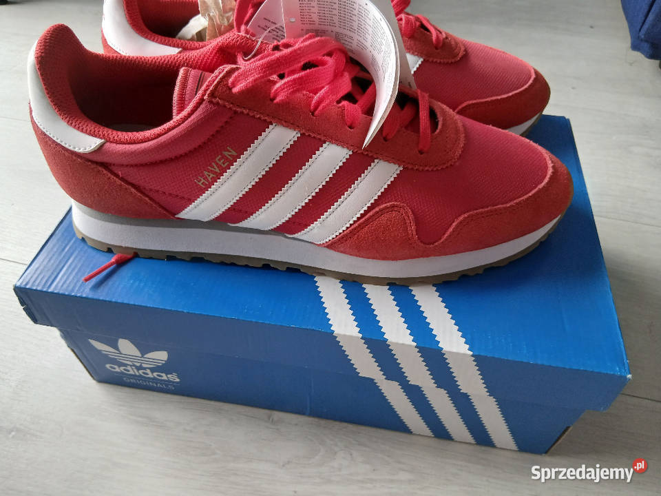 Buty adidas haven czerwone nowe śląskie Katowice sprzedam