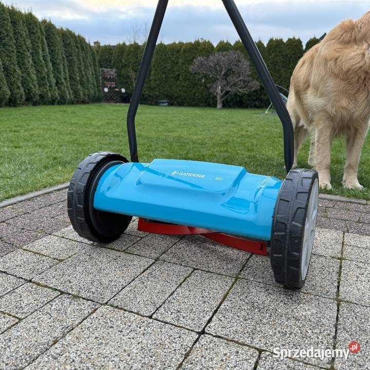 Bębnowa rotacyjna kosiarka ręczna Gardena 330 Lubin sprzedam