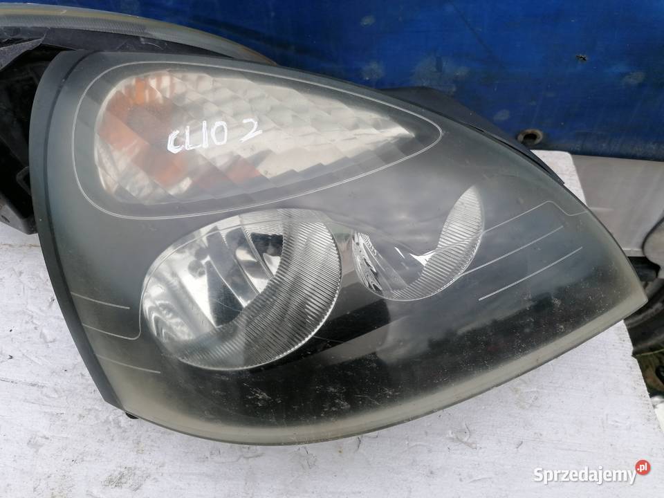 Lampy Przód Kpl Renault Clio 2 osobowe Pozostałe Wisznice sprzedam