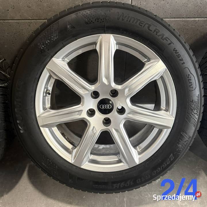 18 Audi Q5 VW Tiguan felgi koła komplet 5x112 wielkopolskie Lubasz