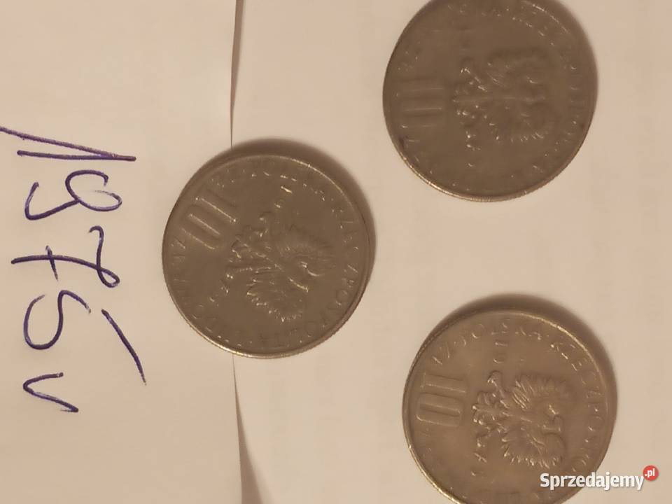 Moneta 10 Bolesław Prus z 1975 r Szczecinek sprzedam