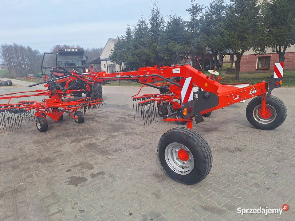 Zgrabiarka dwukaruzelowa Kuhn 6620 z 2019r Zgrabiarki i przetrząsacze