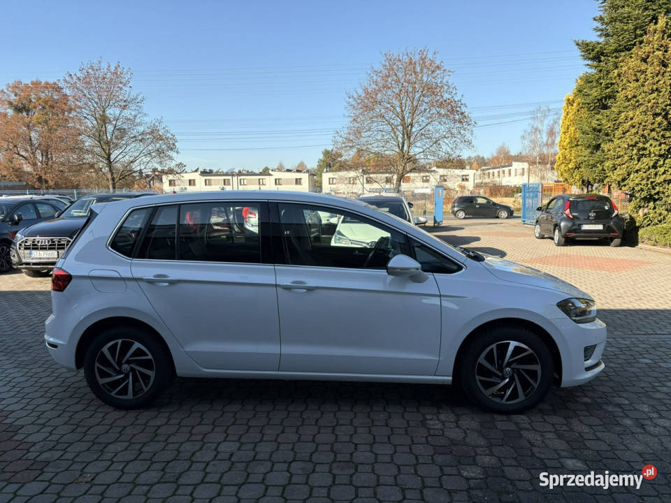 Volkswagen Golf Sportsvan 14 150 Highline Biała centralny zamek Tarnowskie Góry