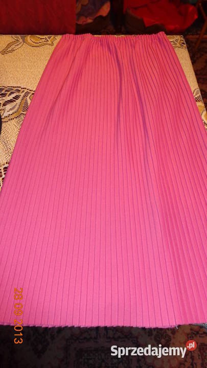 plisowana nowa spódniczka damska XXL różowy Poznań