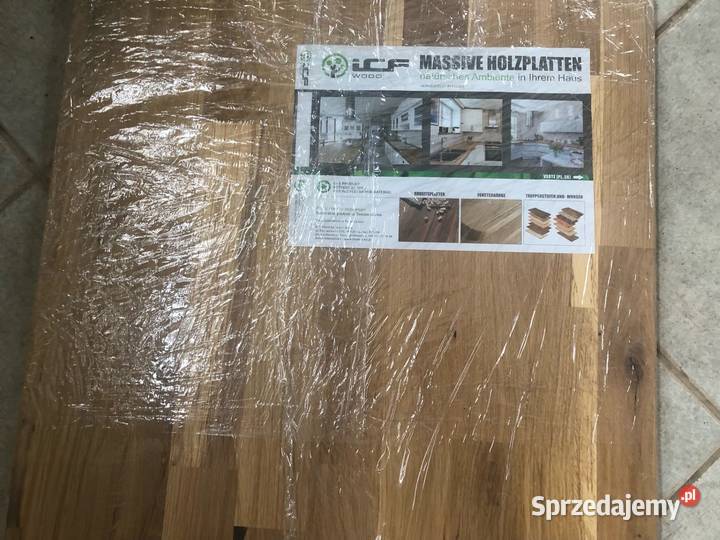 Sprzedam nowy przepiękny olejowany blat drewiany pomorskie