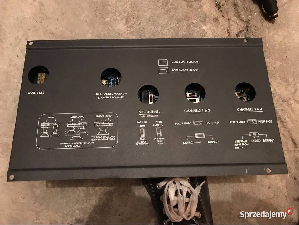SOUNDSTREAM SA250 5kanałowy Wzmacniacz końcówka Gdańsk