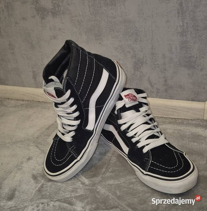 Buty chłopiec trampki wysokie Vans SK8Hi 37 Vans Łódź