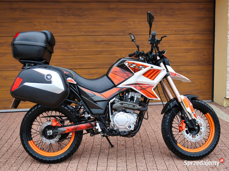 Zipp Tekken 125150cc 2018r Kufry Nowy Silnik nieuszkodzony Starowa Góra