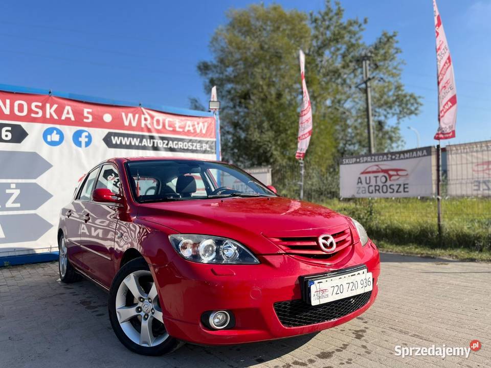 Mazda 3 2.0 Benzyna / 2005 / Szyberdach / Polift / Klima / Alufelgi / Zamia