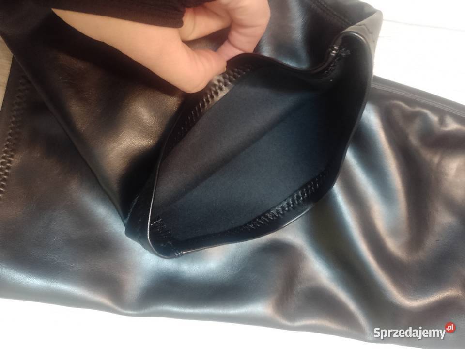 40 Topshop Długie czarne Kozaki kolano Kozaki Kraków