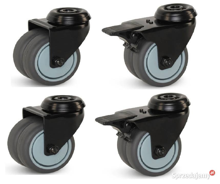 Koło Zestaw Kołowy 4 75mm 600 Hamulec Skrętne Kozienice sprzedam