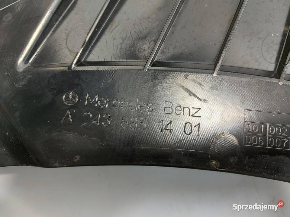 Mercedes EQA 250 W243 OSŁONA PASA ZDERZAKA PRZÓD