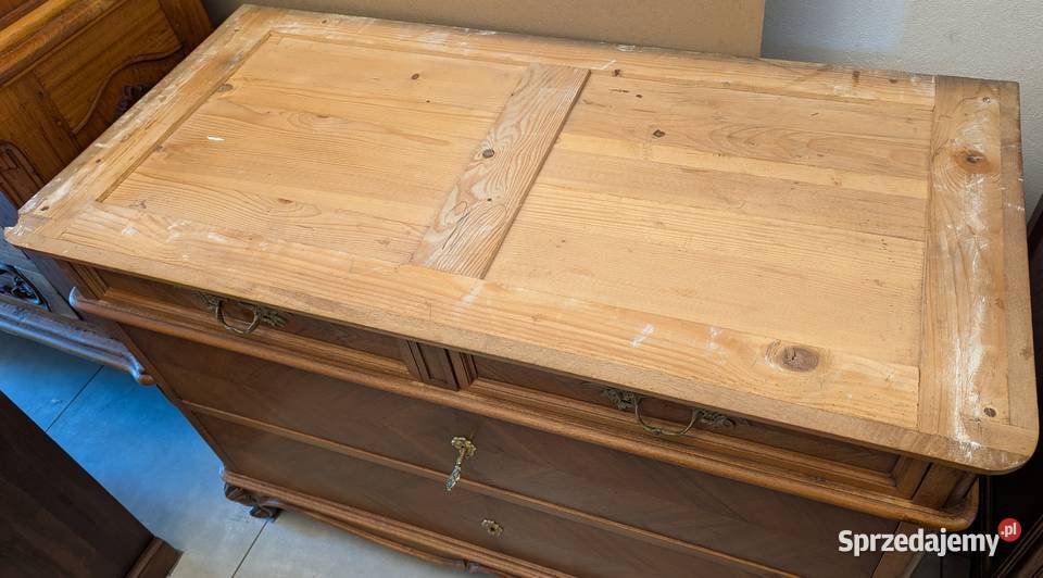 Dębowa komoda do renowacji sklep Dąbrowa Dąbrowa Górnicza sprzedam