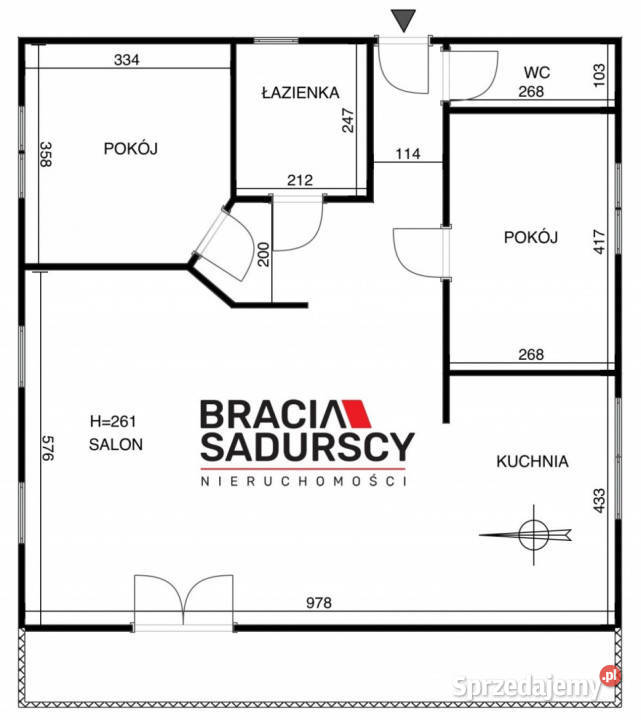 Mieszkanie 1002m2 3pokojowe Kraków Obrońców Helu
