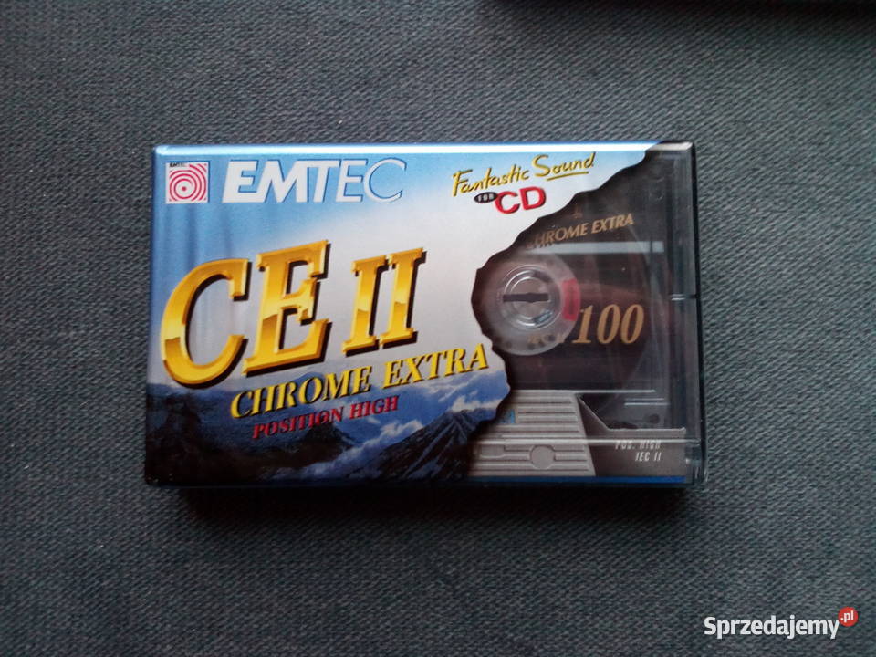 Kaseta  magnetofonowa EMTEC Chrome Extra CEII 100