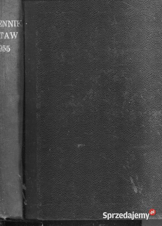 Dziennik Ustaw PRL 1955 Książki i Podręczniki