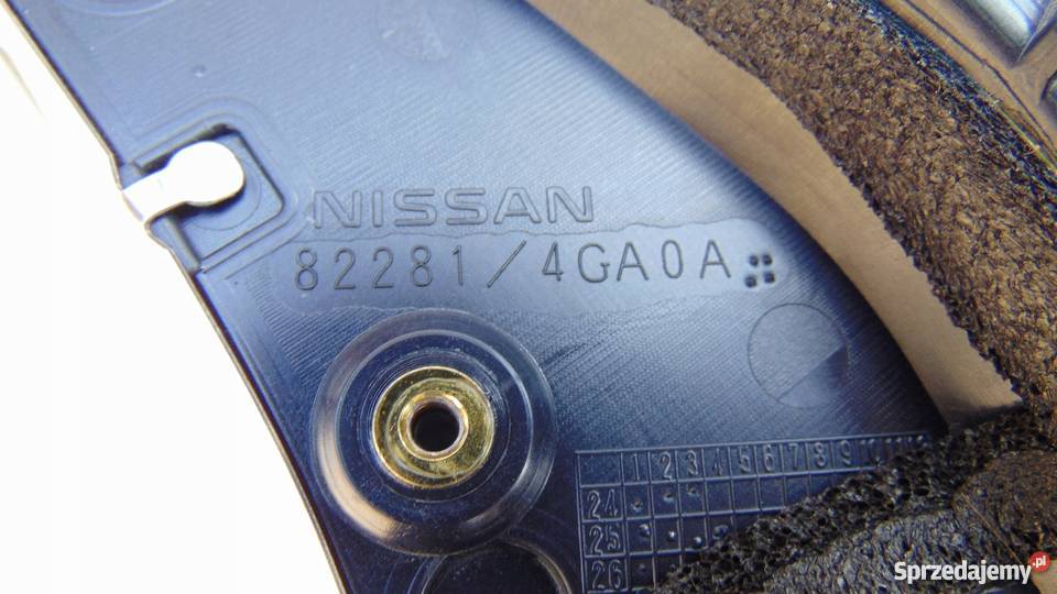 LISTWA DRZWI CHROM LEWY TYŁ INFINITI Q50 wielkopolskie Nowy Tomyśl