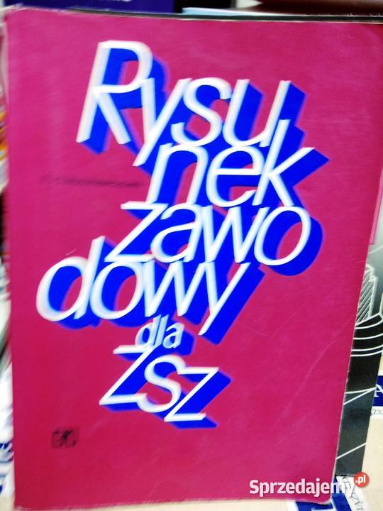 Rysunek zawodowy zasadniczych szkół Maksymowicz Warszawa sprzedam