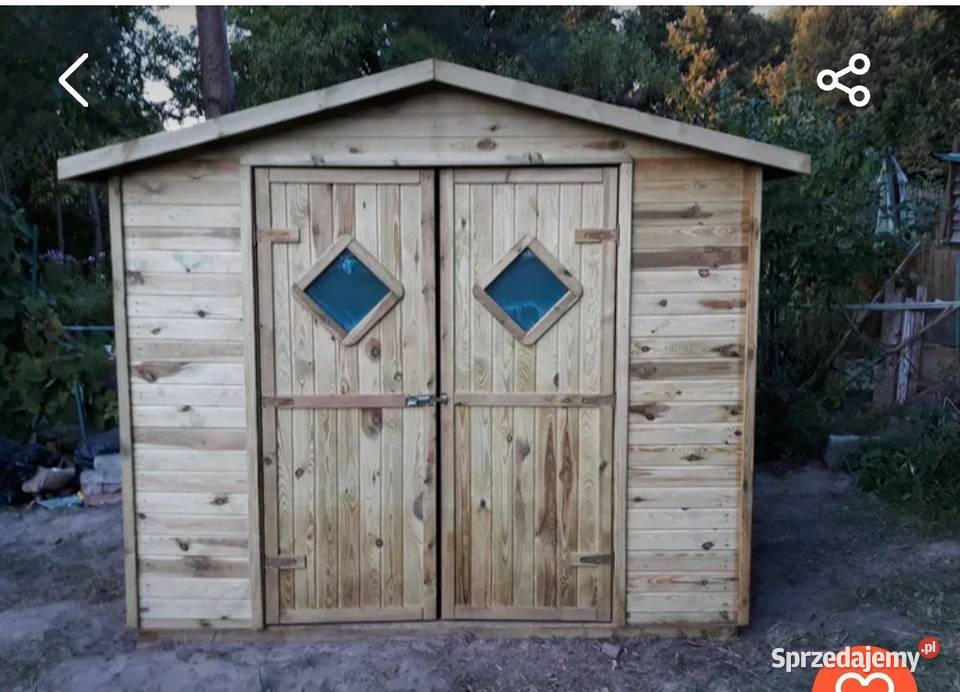 Domek Ogrodowy i Narzędziowy 264 x 262 5 m 2 Konin