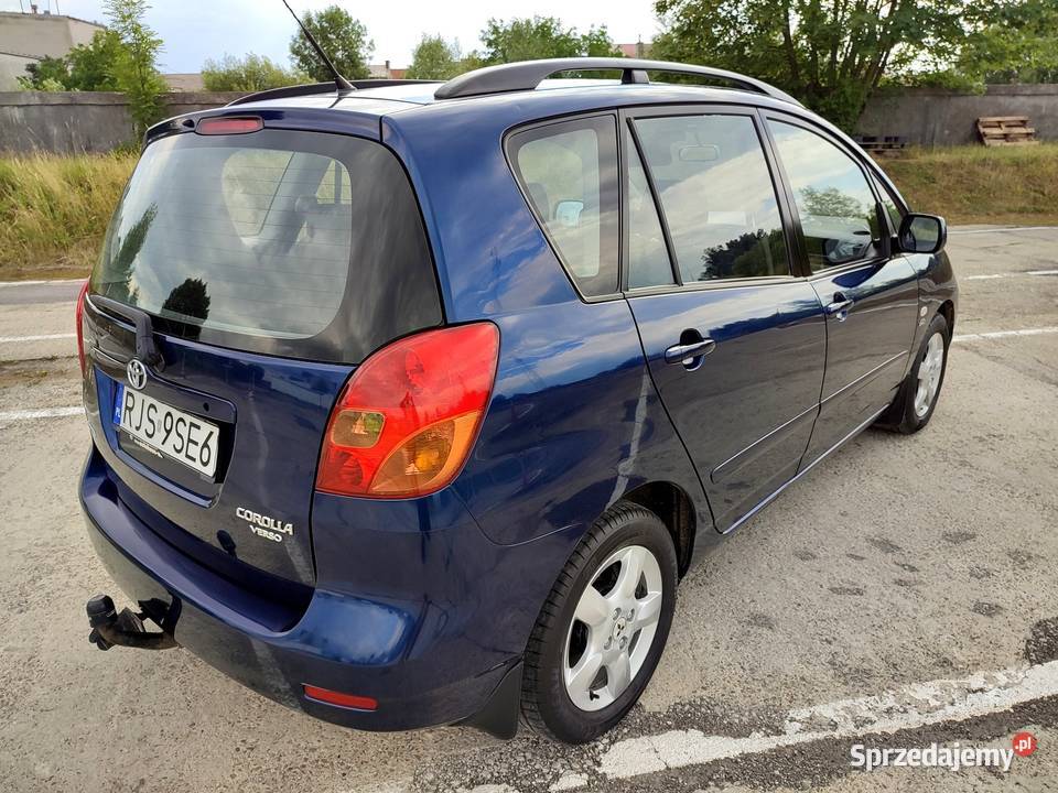 Toyota Corolla Verso 20 D4D 2001R Klima Rodzinny manualna Jasło